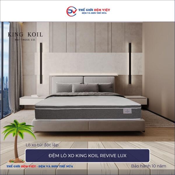 Đệm lò xo King Koil Revive Lux-1